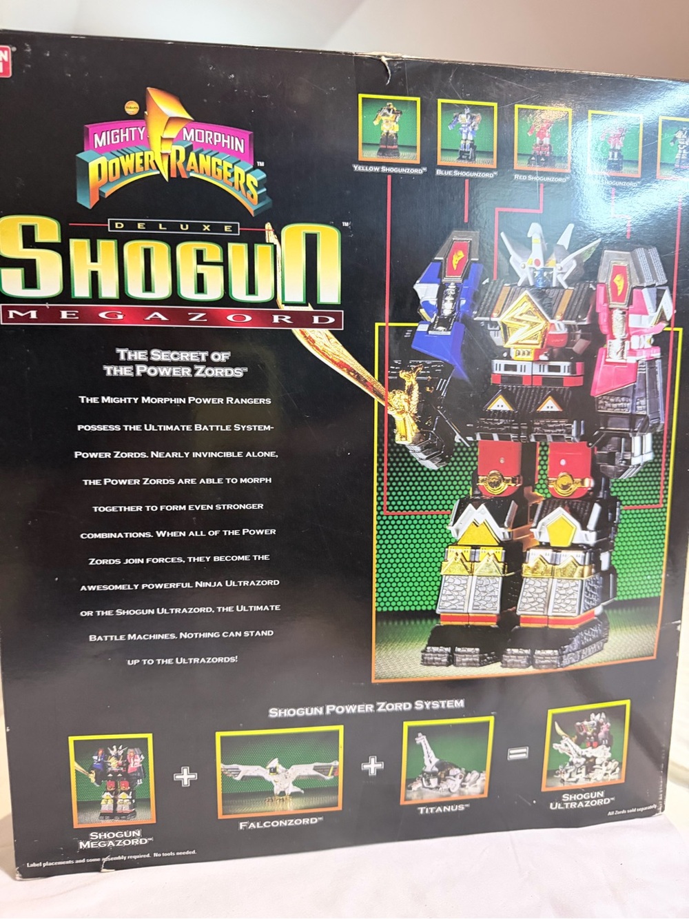 Power Ranger Megazord Deluxe Shogun Toy - Red Blue Pink Gold Black - Picture 14 of 14